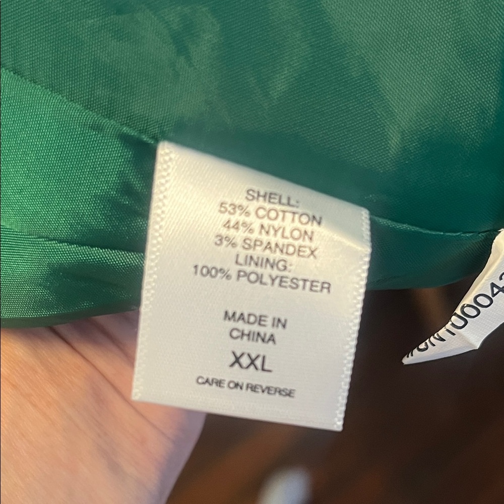 New York & Company Vibrant Green Trench Coat - Picture 5 of 6